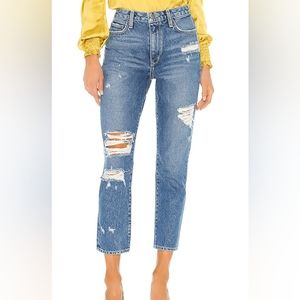 LOVERS + FRIENDS Logan High Rise Straight Leg Jeans in Hollywood Size 27